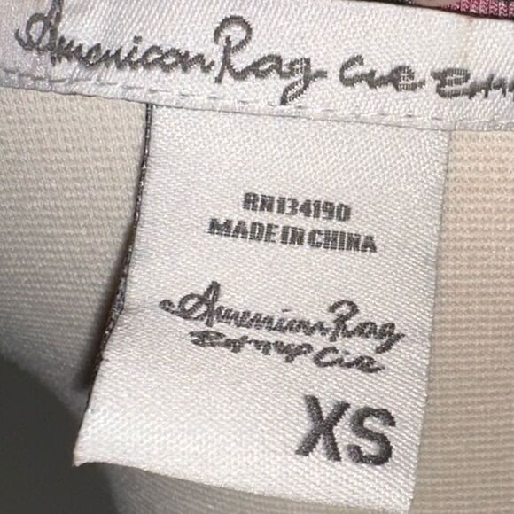 American Rag Floral Dress, Flutter Sleeves with Ruffles, A-Line, Women’s Size XS - Picture 6 of 7